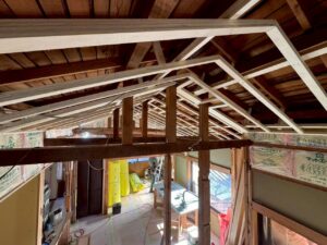 北本お蕎麦屋さん解体、床下地組み_260202_16